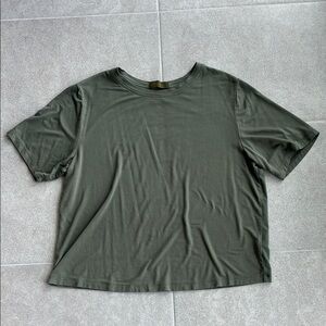 Nuuds Olive Green Women's Pajama Top S